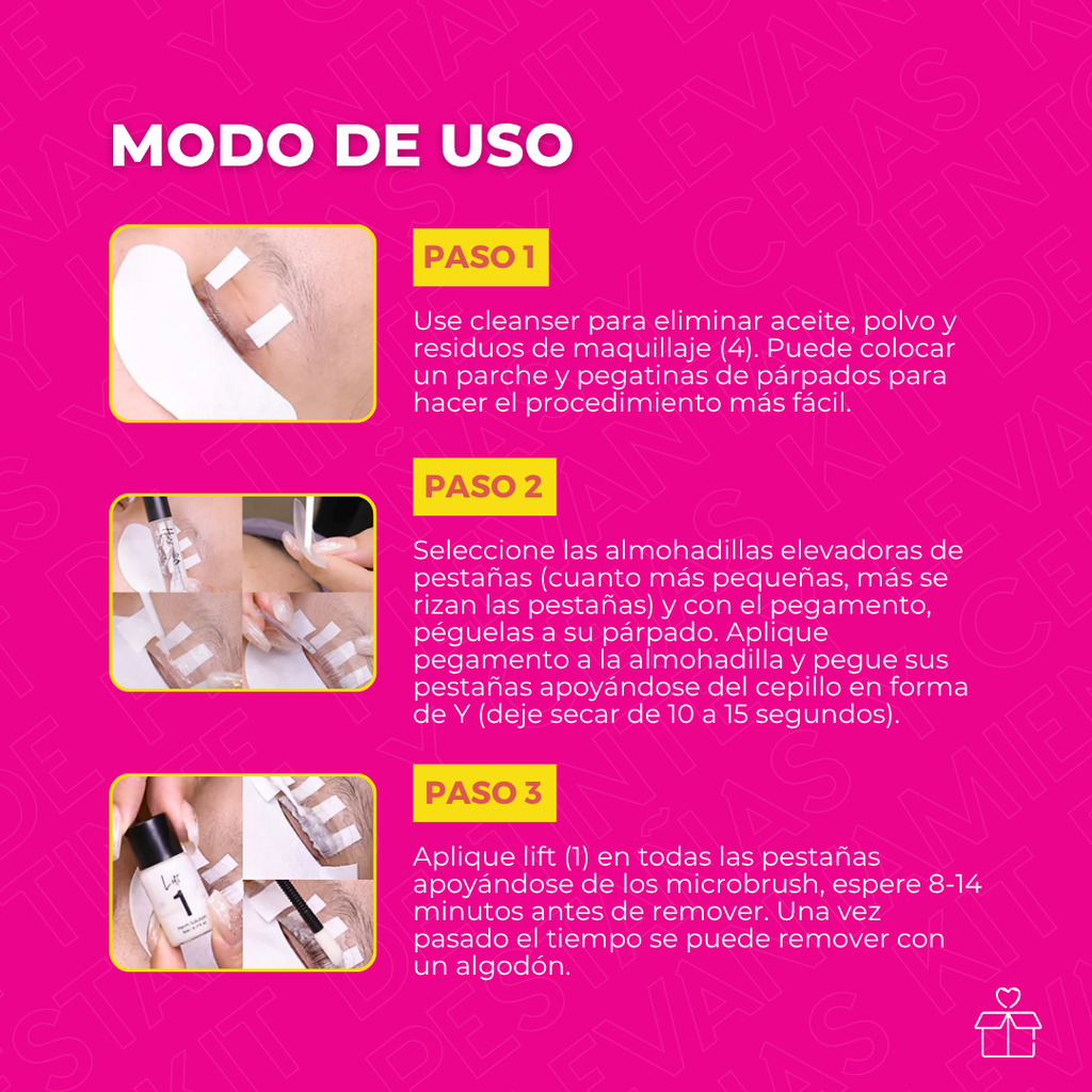 Kit Lash Lift Profesional GOLLEE