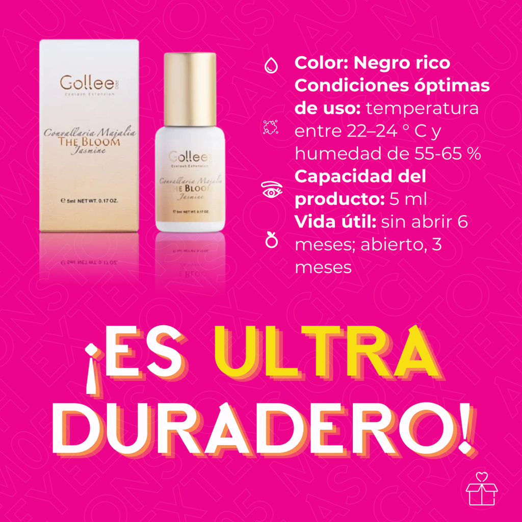 Pegamento para Pestañas Gollee A-03 The Bloom – Aroma Floral