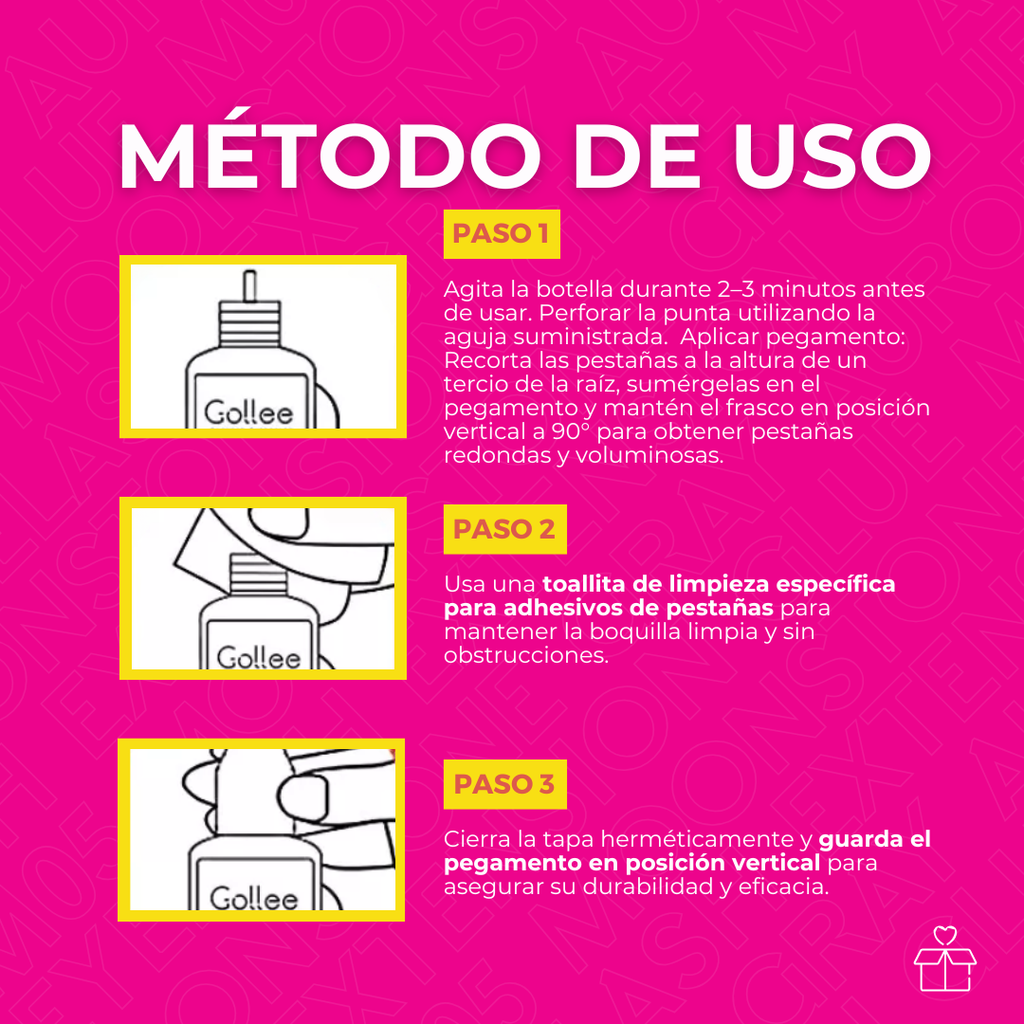 Pegamento para Pestañas Gollee A-03 The Bloom – Aroma Floral