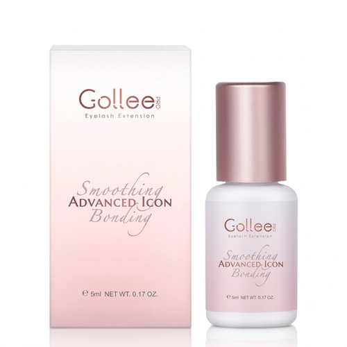 Adhesivo Extensiones De Pestañas Pink Clear Bonding Gollee Color Rosa transparente