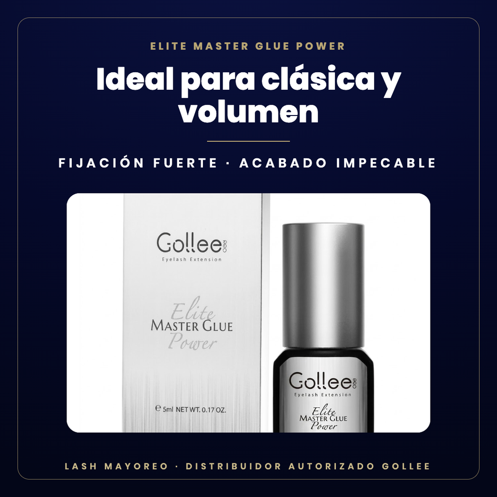 Adhesivo Elite Master Glue Power Gollee — ideal para | Lash Mayoreo