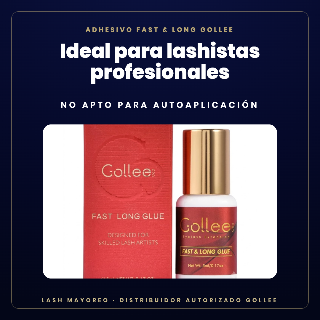 Adhesivo Fast & Long Gollee — ideal para | Lash Mayoreo