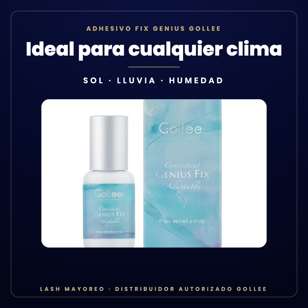 Adhesivo Fix Genius Gollee — ideal para | Lash Mayoreo