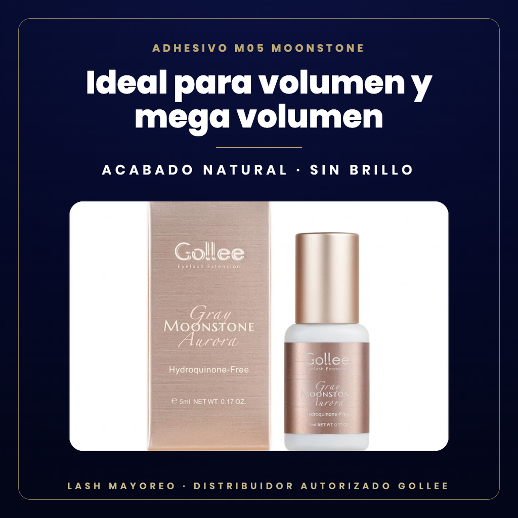Adhesivo M05 Moonstone Gollee — ideal para | Lash Mayoreo