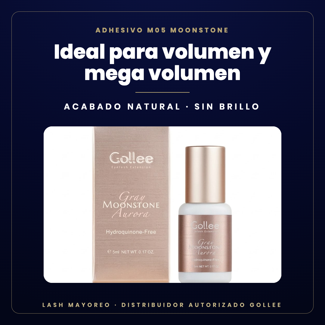 Adhesivo M05 Moonstone Gollee — ideal para | Lash Mayoreo
