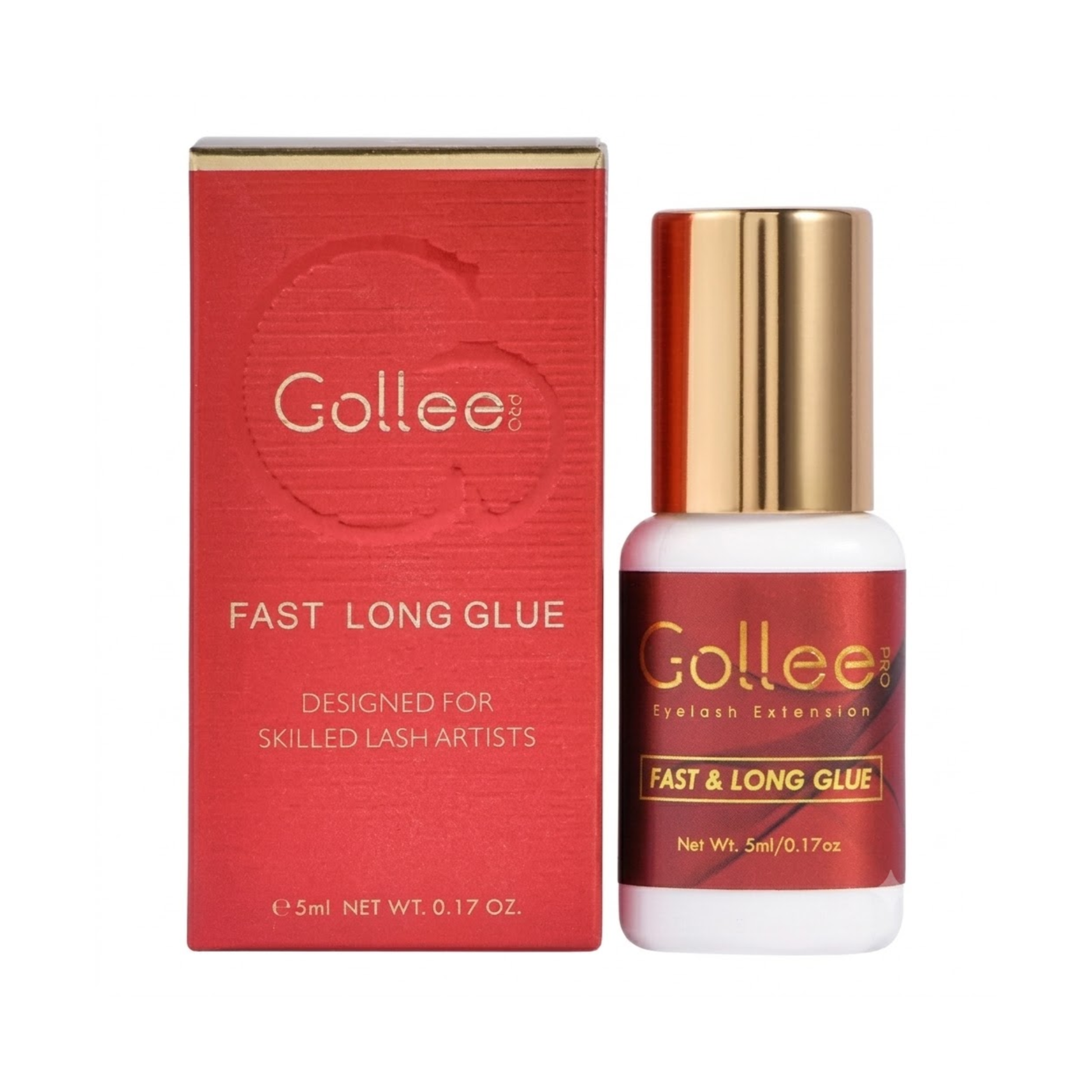Adhesivo Gollee Libre De Latex Para Extensiones De Pestañas Color Negro