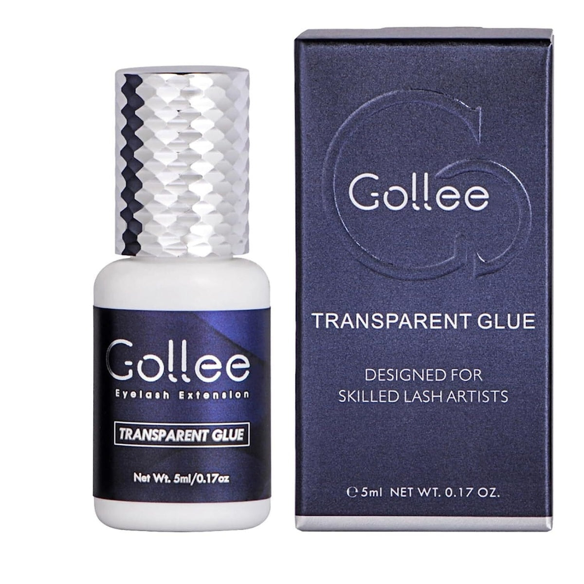 Adhesivo Transparente para Extensiones de Pestañas Gollee C01 5 ml | Lash Mayoreo