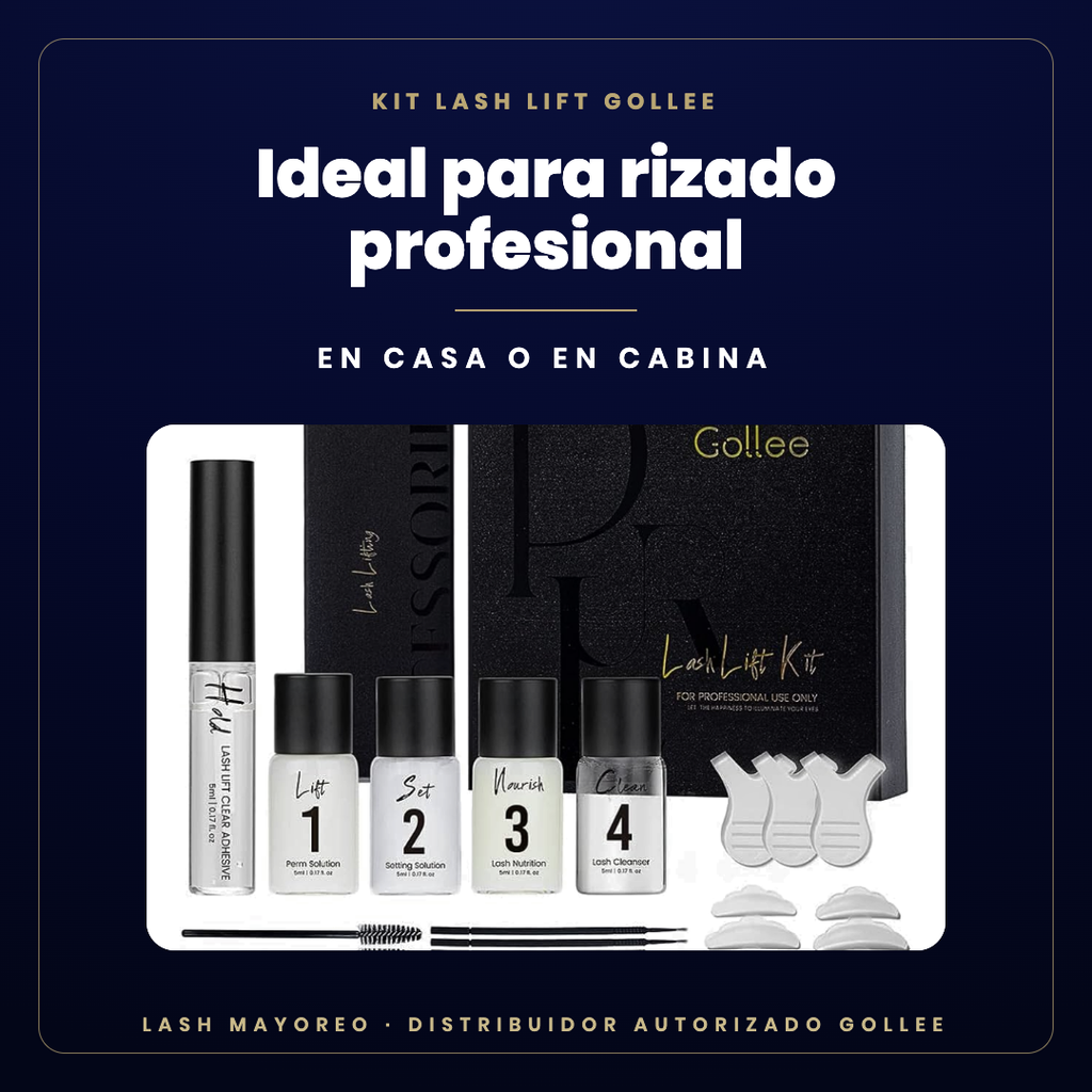 Kit Lash Lift profesional Gollee — ideal para | Lash Mayoreo
