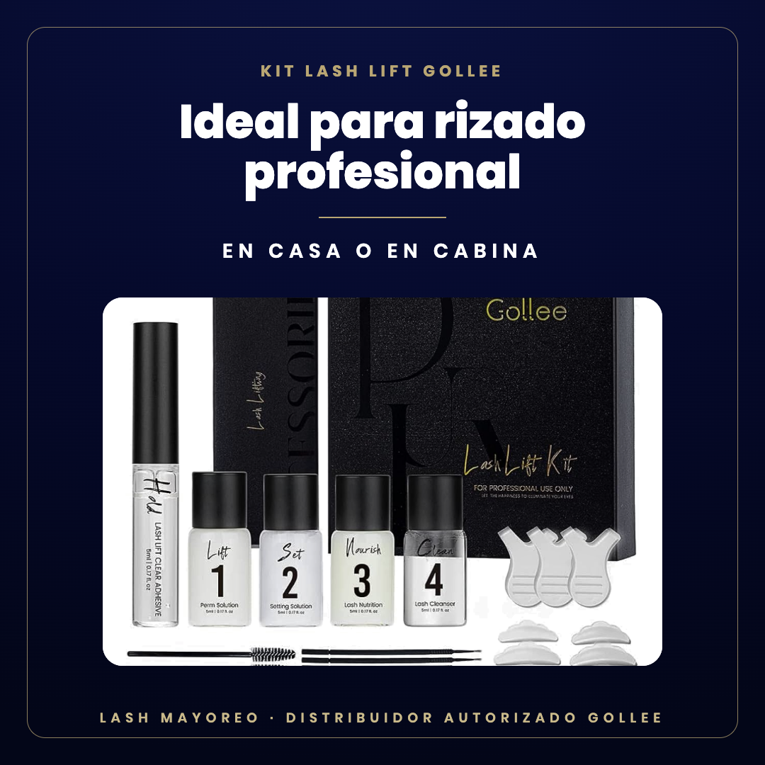 Kit Lash Lift profesional Gollee — ideal para | Lash Mayoreo