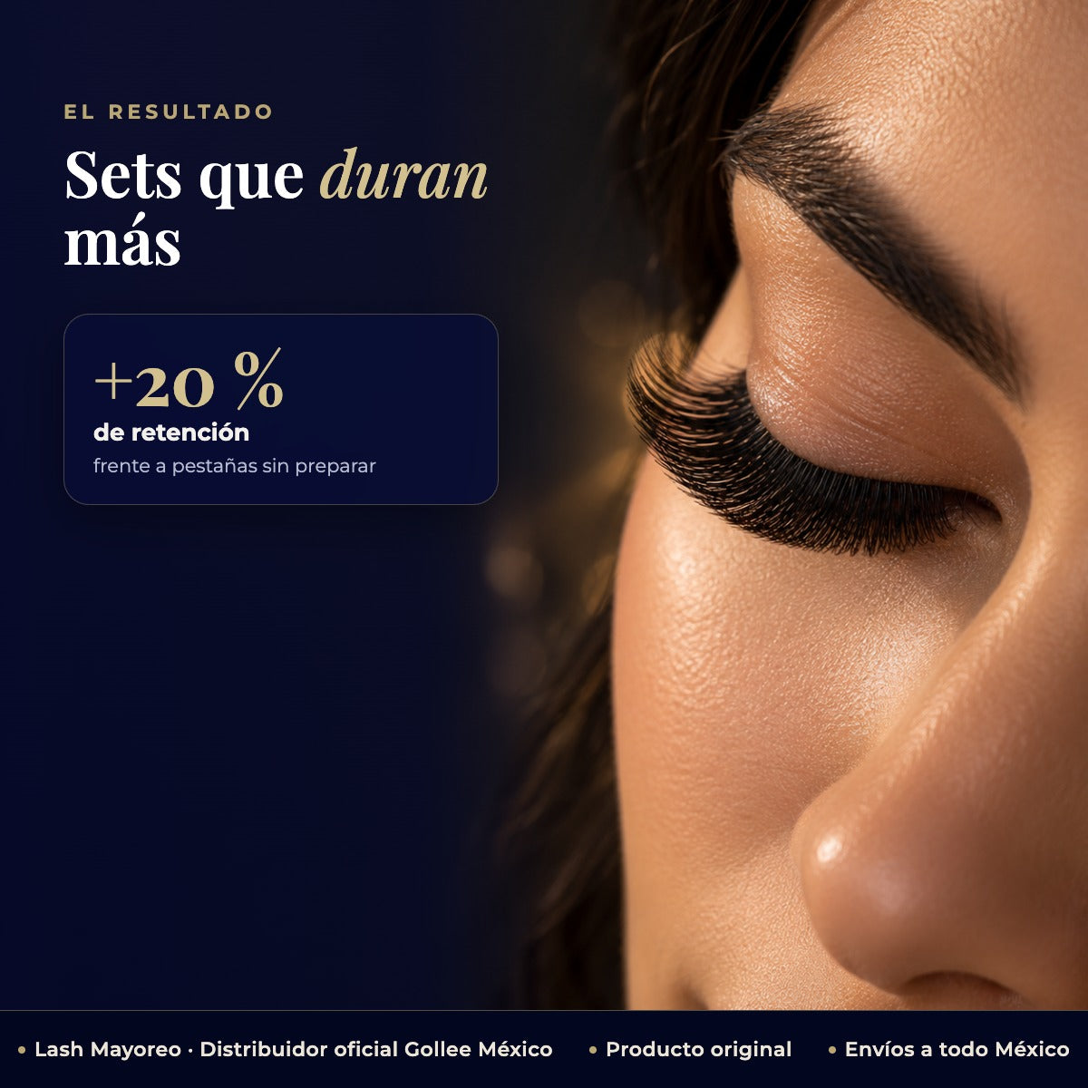 Primer Para Extensiones De Pestañas Gollee Pestañas Mink — resultado | Lash Mayoreo