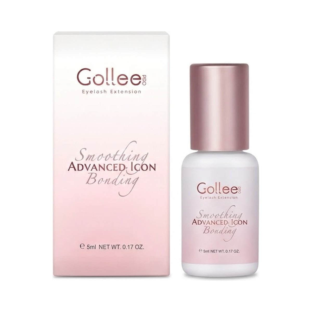 Adhesivo Extensiones De Pestañas Pink Clear Bonding Gollee Color Rosa transparente — portada blanca | Lash Mayoreo
