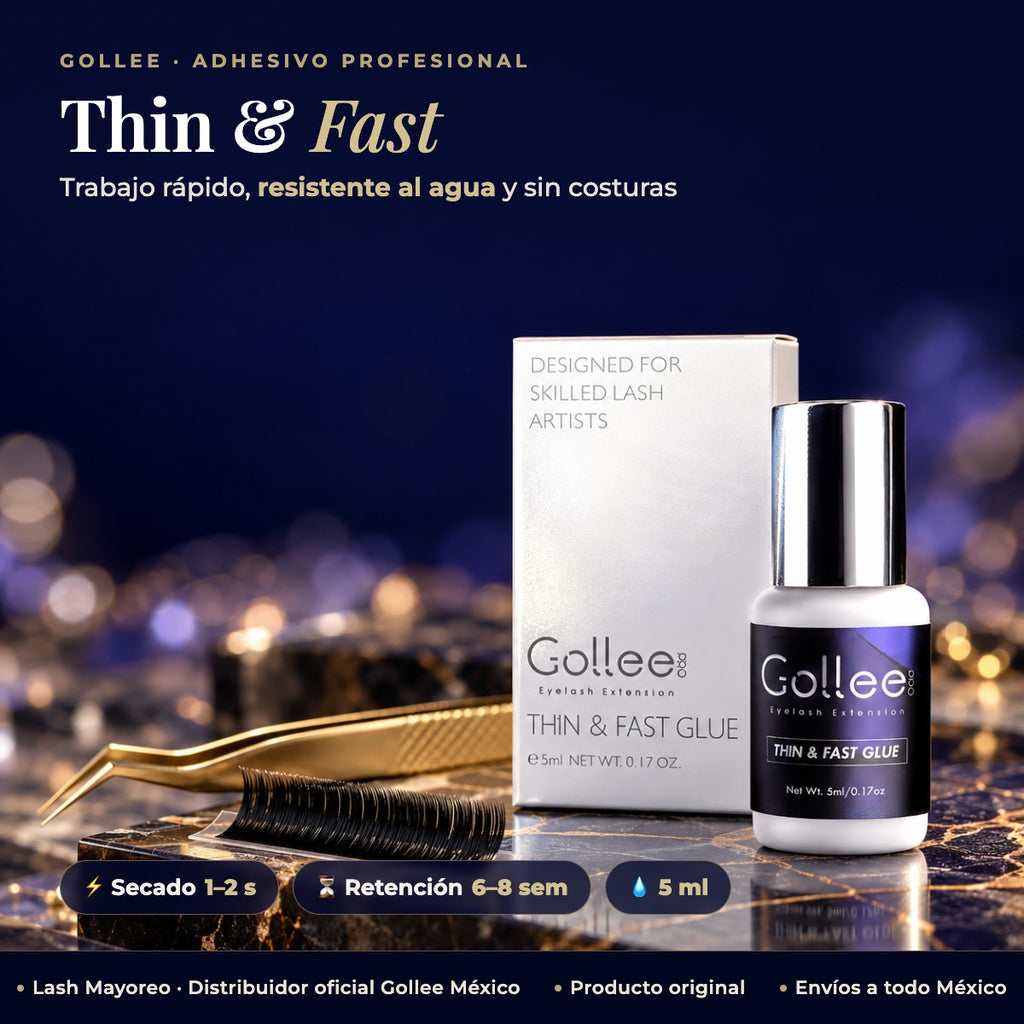 Pegamento Gollee Adhesivo Para Extensiones De Pestañas Azul — hero | Lash Mayoreo