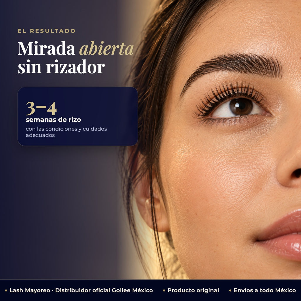 Kit Lash Lift Profesional GOLLEE — resultado | Lash Mayoreo