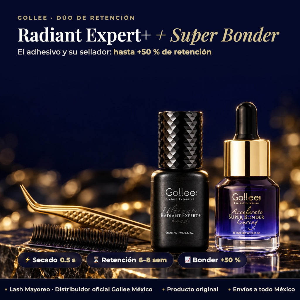Adhesivo Radiant Expert Y Super Bonder – Extensión de Pestañas — hero | Lash Mayoreo