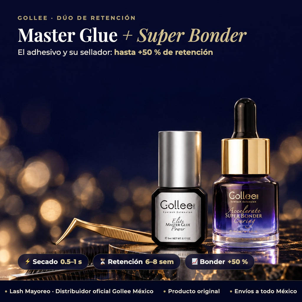 Adhesivo Master Elite Y Super Bonder – Extensiones de Pestañas — hero | Lash Mayoreo