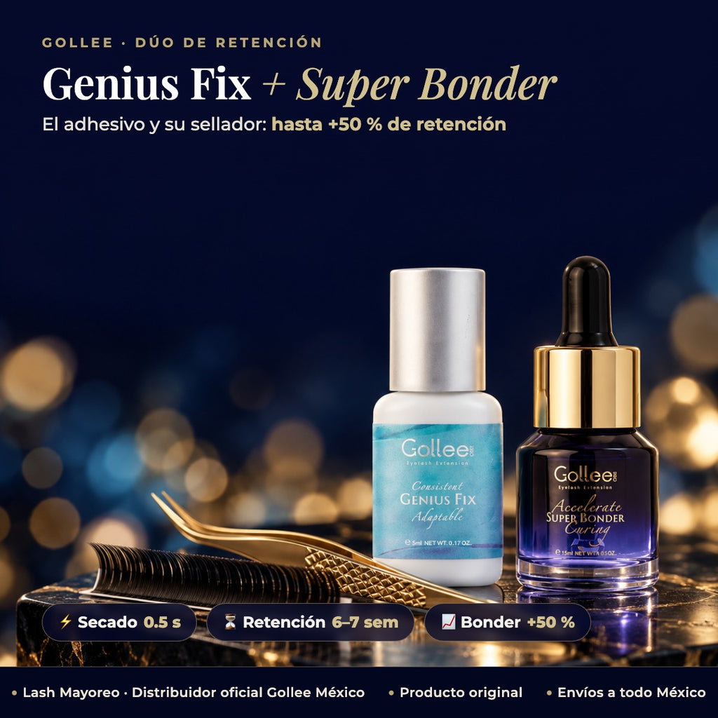 Adhesivo Gollee Fix Y Super Bonder — hero | Lash Mayoreo
