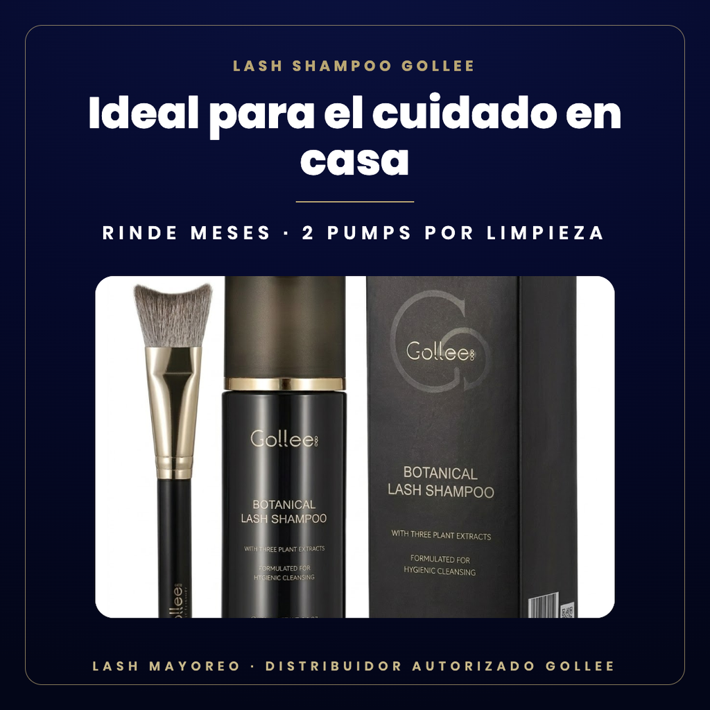 Lash Shampoo espuma limpiadora Gollee — ideal para | Lash Mayoreo