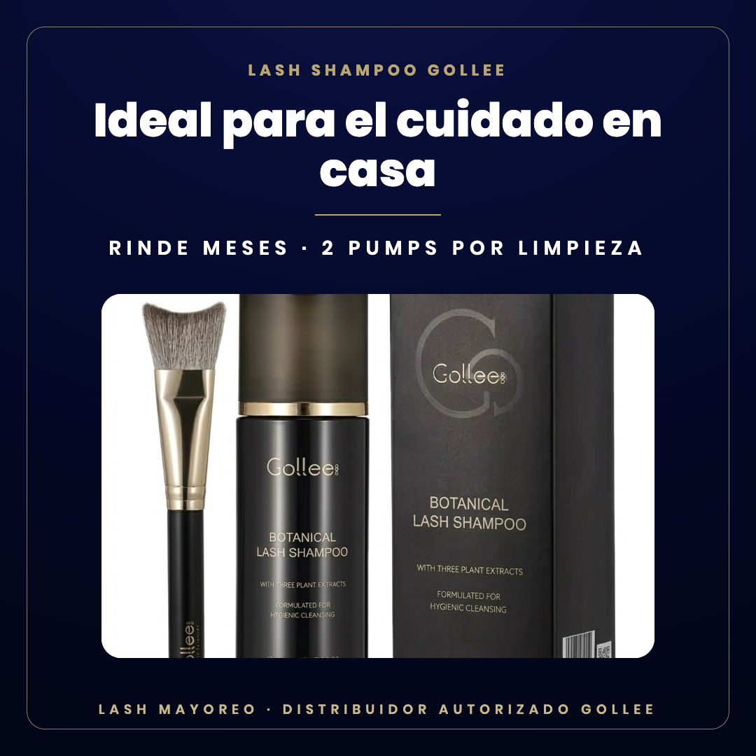 Lash Shampoo espuma limpiadora Gollee — ideal para | Lash Mayoreo