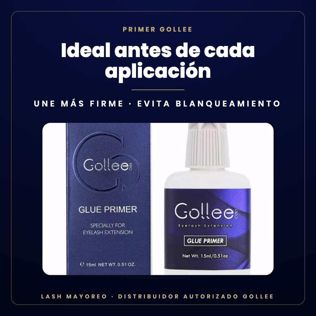 Primer para extensiones Gollee — ideal para | Lash Mayoreo