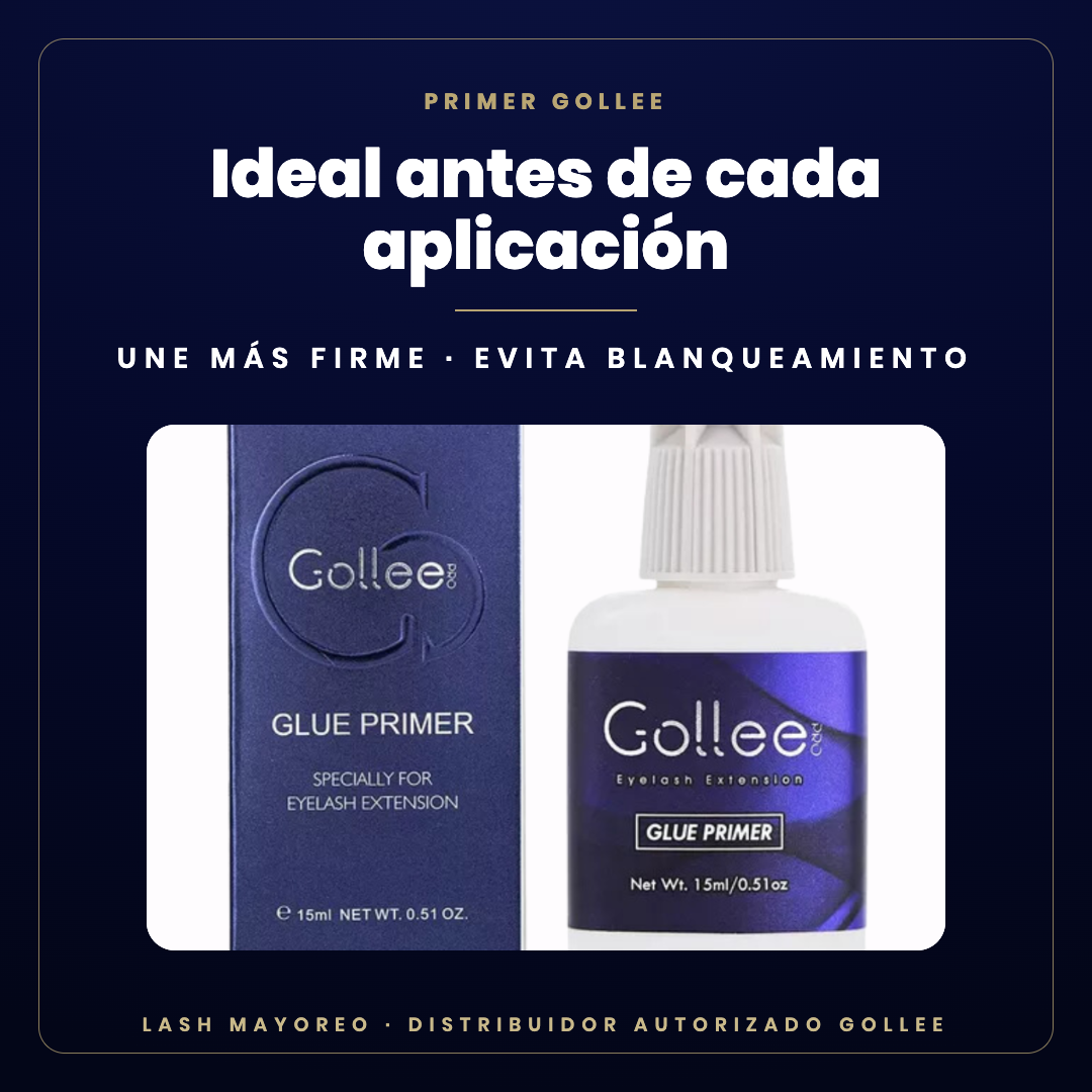Primer para extensiones Gollee — ideal para | Lash Mayoreo