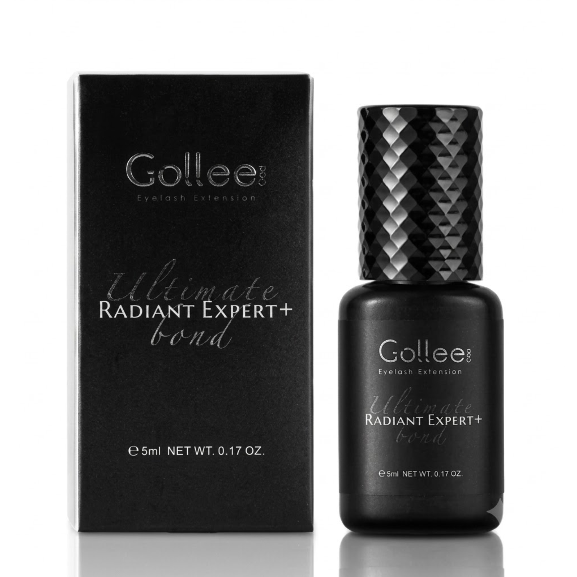 Adhesivo pegamento Gollee Radiant Expert para pestañas mink color negro